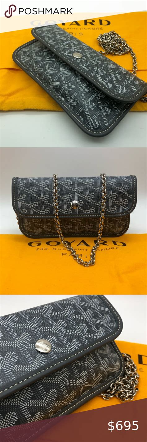 goyard wallet on chain|Goyard wallet price 2023.